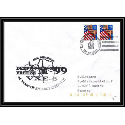 0842 USA Antarctic Lettre (cover) 1999 Deep freeze