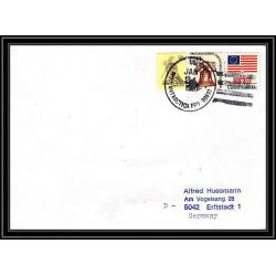 0848 USA Antarctic Lettre (cover) 1987