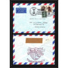 0859 USA Antarctic Lettre (cover) 1970 RARE BURTON ISLAND