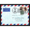 0859 USA Antarctic Lettre (cover) 1970 RARE BURTON ISLAND