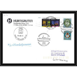 0870 Skandinavien Arktis Lettre (cover) Norvège (Norway) Antarctic 2006 