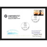 0877 Skandinavien Arktis Lettre (cover) Norvège (Norway) Antarctic 2006 HURTIGRIJTEN