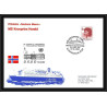 0882 Skandinavien Arktis Lettre (cover) Norvège (Norway) Antarctic 1992