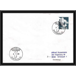 0905 Skandinavien Arktis Lettre (cover) Suède (Sweden) Antarctic 1983