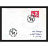 0909 Skandinavien Arktis Lettre (cover) Suède (Sweden) Antarctic 1980