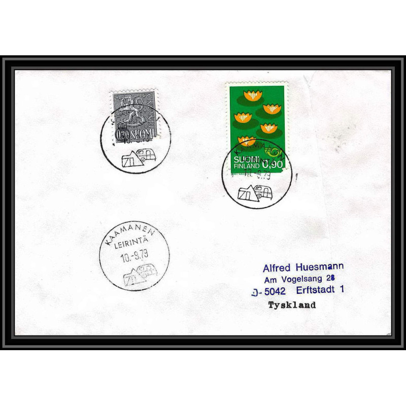 0915 Skandinavien Arktis Lettre (cover) Finlande (Finland suomi) Antarctic 1979
