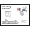 0917 Skandinavien Arktis Lettre (cover) Suède (Sweden) Antarctic 1992