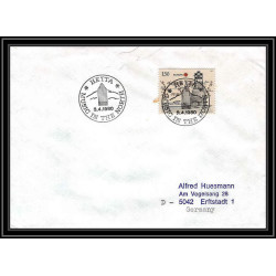 0920 Skandinavien Arktis Lettre (cover) Finlande (Finland suomi) Antarctic 1980