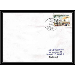 0924 Skandinavien Arktis Lettre (cover) Finlande (Finland suomi) Antarctic 1979