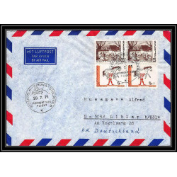 0933 Skandinavien Arktis Lettre (cover) Suède (Sweden) Antarctic 1971