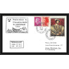 0981 Taaf terres australes Antarctic Lettre (cover) 1986 physico chimie amsterdam