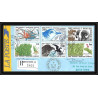 1160 lot de 4 Lettres avec cad différents Taaf terres australes Antarctic covers 1989 Signé signed recommandé betemp