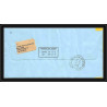 1160 lot de 4 Lettres avec cad différents Taaf terres australes Antarctic covers 1989 Signé signed recommandé betemp