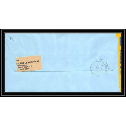 1161 lot de 4 Lettres avec cad différents Taaf terres australes Antarctic covers N°103 Signé signed recommandé