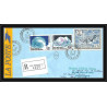 1161 lot de 4 Lettres avec cad différents Taaf terres australes Antarctic covers N°103 Signé signed recommandé