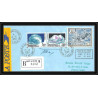 1161 lot de 4 Lettres avec cad différents Taaf terres australes Antarctic covers N°103 Signé signed recommandé