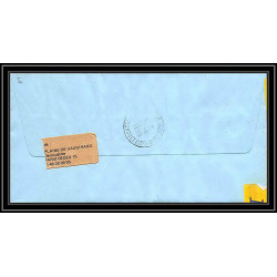 1161 lot de 4 Lettres avec cad différents Taaf terres australes Antarctic covers N°103 Signé signed recommandé