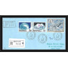 1161 lot de 4 Lettres avec cad différents Taaf terres australes Antarctic covers N°103 Signé signed recommandé
