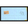1163 lot de 4 Lettres avec cad différents Taaf terres australes Antarctic covers N°104 -1989 recommandé