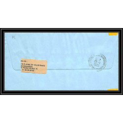 1164 lot de 4 Lettres avec cad différents Taaf terres australes Antarctic covers N°106A 1989 recommandé