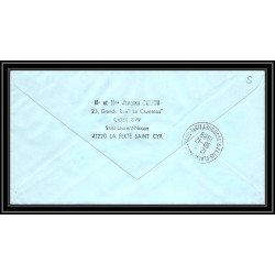 1165 lot de 4 Lettres cad différents Taaf terres australes Antarctic covers N°102 IGLOO 1988- Signé signed recommandé