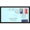 1171 lot de 4 Lettres cad différents Taaf terres australes Antarctic covers 1988 128 134-Signé signed BEQUET recommandé