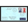 1171 lot de 4 Lettres cad différents Taaf terres australes Antarctic covers 1988 128 134-Signé signed BEQUET recommandé