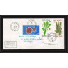 1175 lot 4 Lettres différents Taaf terres australes Antarctic covers FLORE Signé signed COMBET 1986 betemp recommandé