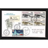 1180 lot 4 Lettres cad différents Taaf terres australes Antarctic covers 31 PHOQUES Signé signed 1984 seal recommandé