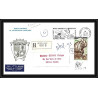 1187 4 Lettres cad différents Taaf terres australes Antarctic covers sea elephant de mer Signé signed 1981 recommandé