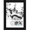 1239 TAAF Antarctic terres australes carte maximum 132 petrel oiseaux (birds) TAAF Antarctic terres australes