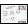 1263 marion dufresne kerguelen 21/1/1980 TAAF Antarctic terres australes Lettre (cover) Signé signed