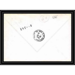 1266 thala dan 21/10/1980 TAAF Antarctic terres australes Lettre (cover)