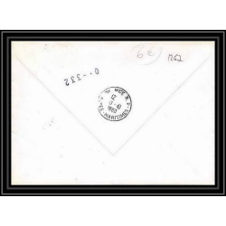 1267 thala dan 17/10/1980 TAAF Antarctic terres australes Lettre (cover)