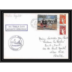 1281 thala dan 17/10/1980 TAAF Antarctic terres australes Lettre (cover)