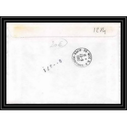 1284 marion dufresne campagne MD 24 biomasse Signé signed 17/09/1980 TAAF Antarctic terres australes Lettre (cover)