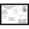 1286 paquebot dufresne campagne MD 24 biomasse Signé signed 10/09/1980 TAAF Antarctic terres australes Lettre (cover)