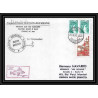 1290 marion dufresne campagne MD 24 biomasse Signé signed 25/11/1980 TAAF Antarctic terres australes Lettre (cover)