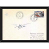 1301 kerguelen 7/7/1981 Signé signed TAAF Antarctic terres australes Lettre (cover)