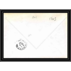 1303 campagne sinode 5 Signé signed 25/5/1981 TAAF Antarctic terres australes Lettre (cover)