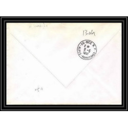1304 marion dufresne la reunion 4/5/1981 Signé signed TAAF Antarctic terres australes Lettre (cover)