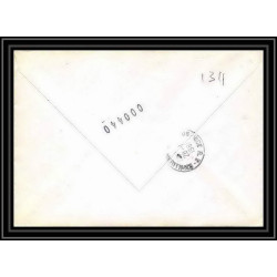 1311 marion dufresne la reunion 24/1/1981 Signé signed TAAF Antarctic terres australes Lettre (cover)