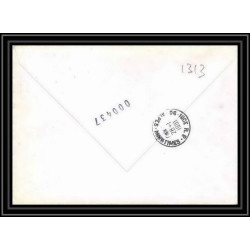1313 marion dufresne la reunion 4/5/1981 TAAF Antarctic terres australes Lettre (cover)