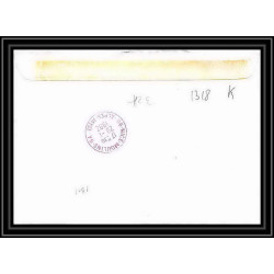 1318 kerguelen recommandé 18/12/1981 TAAF Antarctic terres australes Lettre (cover)