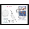 1340 marion dufresne Signé signed soviche 24/11/1987 TAAF Antarctic terres australes Lettre (cover)