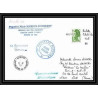 1348 campagne sinode 11 marion dufresne 11/11/1982 obl paquebot Signé signed TAAF Antarctic terres australes Lettre (cov