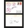 1358 zm 01 Signé signed bourdais 6/10/1982 TAAF Antarctic terres australes Lettre (cover)