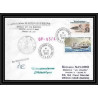 1363 marion dufresne Signé signed opération 83/4 22/8/1983 TAAF Antarctic terres australes Lettre (cover)