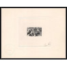 0873 Epreuve d'artiste artist proof haute volta y&t 175 20 ans unesco Signé signed autograph