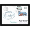 1403 lady franklin crosbie shipping 14/12/1983 TAAF Antarctic terres australes Lettre (cover)
